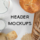 Bread Header Mock-ups - GraphicRiver Item for Sale