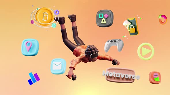 Metaverse Virtual Reality Experience 4K alt