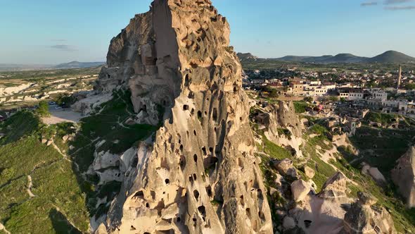 The best landscapes of Cappadocia aerial view 4 K