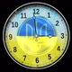 Animated Clock time lapse Ukraine Alpha - VideoHive Item for Sale
