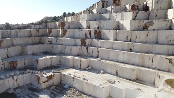Marble Quarry Aerial View