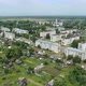 Flying Over a Russian Village on a Drone - VideoHive Item for Sale
