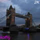 Tower Bridge Opening For Passing Boats Underneath - VideoHive Item for Sale