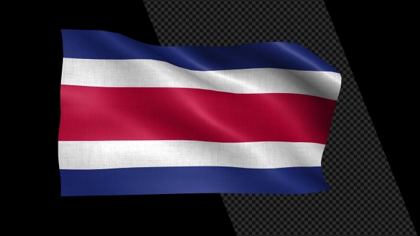 Costa Rica Flag