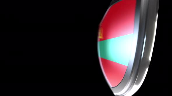 Transnistria (State)  Emblem Transition with Alpha Channel - 4K Resolution alt