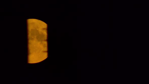 Full Orange Moon