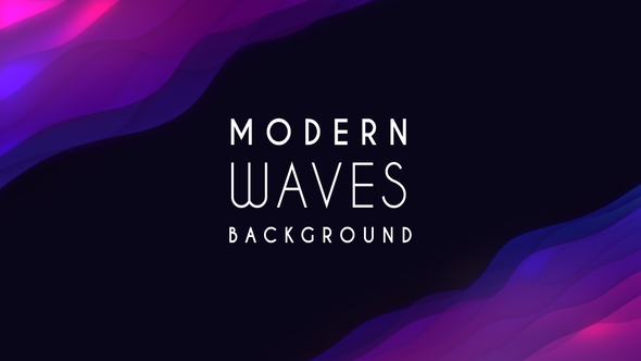Modern Waves Background with Alpha
