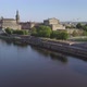 Drone shot of the old town of Dresden in Germany - VideoHive Item for Sale