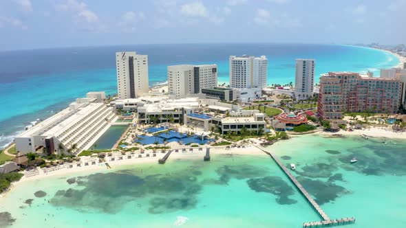 Cancun Resort Aerial View