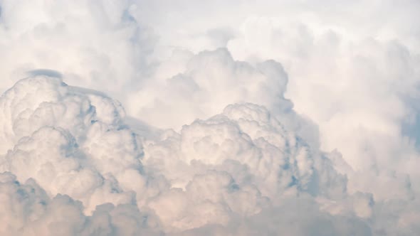 Amazing Time-lapse The huge clouds were moving as fast as life. Cloud texture background animated.