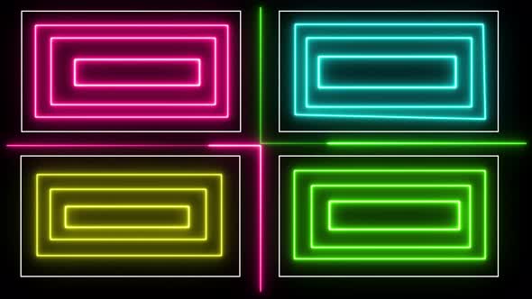 neon line background animation.