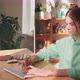 Education Stock Footage 4 K Ultra Hd Clips   A Woman Typing On A Computer Keyboard - VideoHive Item for Sale