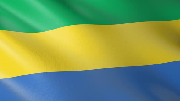 Flag of The Gabon
