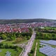 Green Energy Concept Aerial Solar Panels Field Bird view Drone Capture 4K  - VideoHive Item for Sale