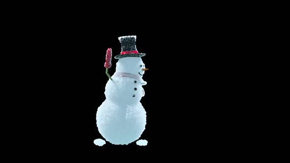 60 Snowman Dancing HD