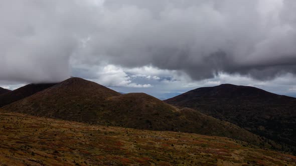 Time Lapse. Nature in Yukon, Canada