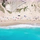 Panagia beach. Aerial Nature Greek Landscape with Turquoise Sea - VideoHive Item for Sale