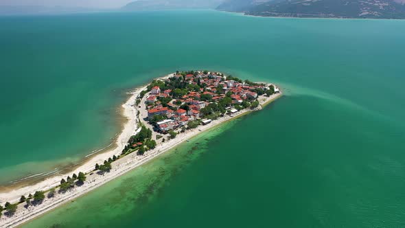 Semi Island of the Big Lake Alanya Turkey