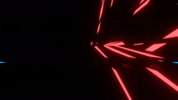 VJ Loop Neon Concert Beams 05