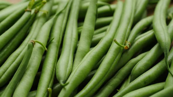 Green Beans Close Up