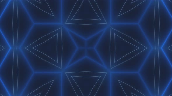 VJ Fractal Kaleidoscope Background