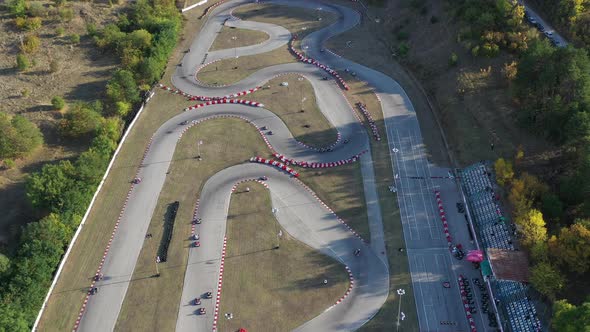 Karting Competition On The Track In Haskovo In Bulgaria 9