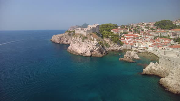 Top of Dubrovnik City of Croatia