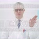Modern Display with CHEMISTRY Text in Front of a Scientist - VideoHive Item for Sale