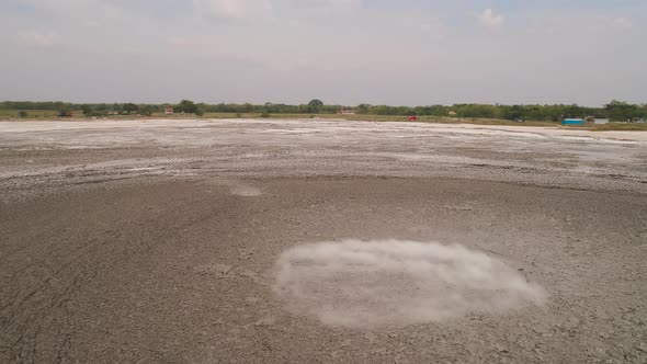 Mud Volcano Bledug Kuwu, Indonesia