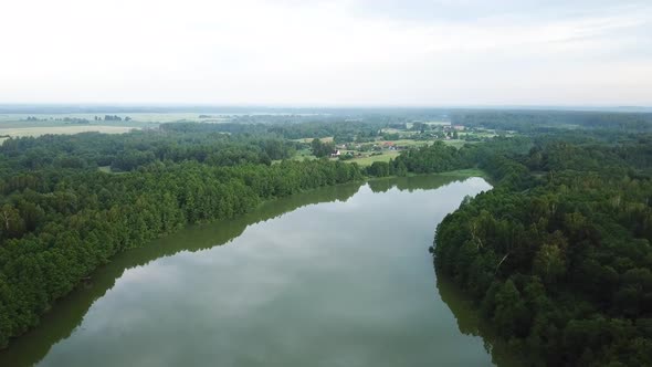 Wonderful Landscape Of Dolgoe Lake 02