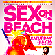 Sex On The Beach Flyer Template PSD - GraphicRiver Item for Sale