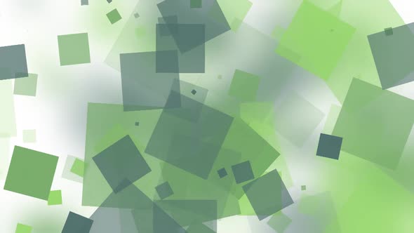 Green Square Background