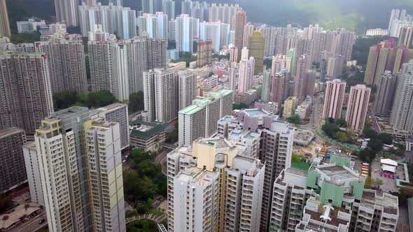 Hong Kong residential area 