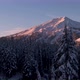 Snowy Mountain At Sunrise - VideoHive Item for Sale