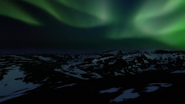 Northern Lights - Slow Ambient Nature Background