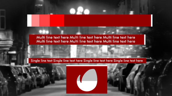 Clean And Simple Lower Thirds alt
