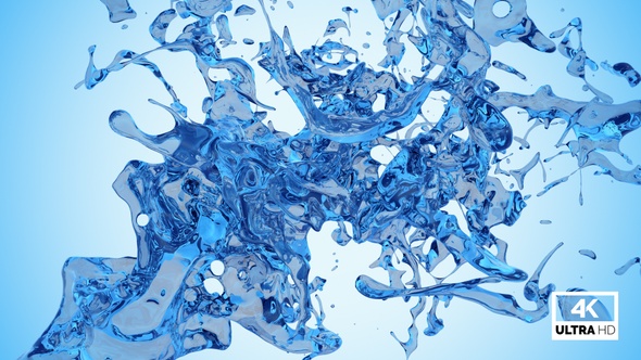 Blue Water Jet Stream Splash V1 alt