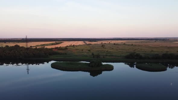  River and the meadows