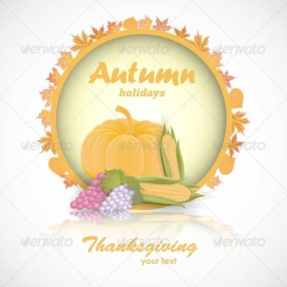 Happy Thanksgiving Day Card