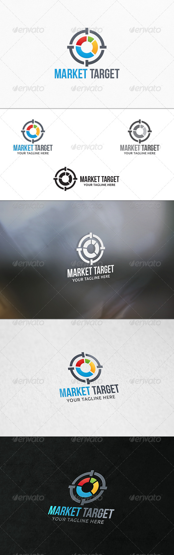 Market Target - Logo Template