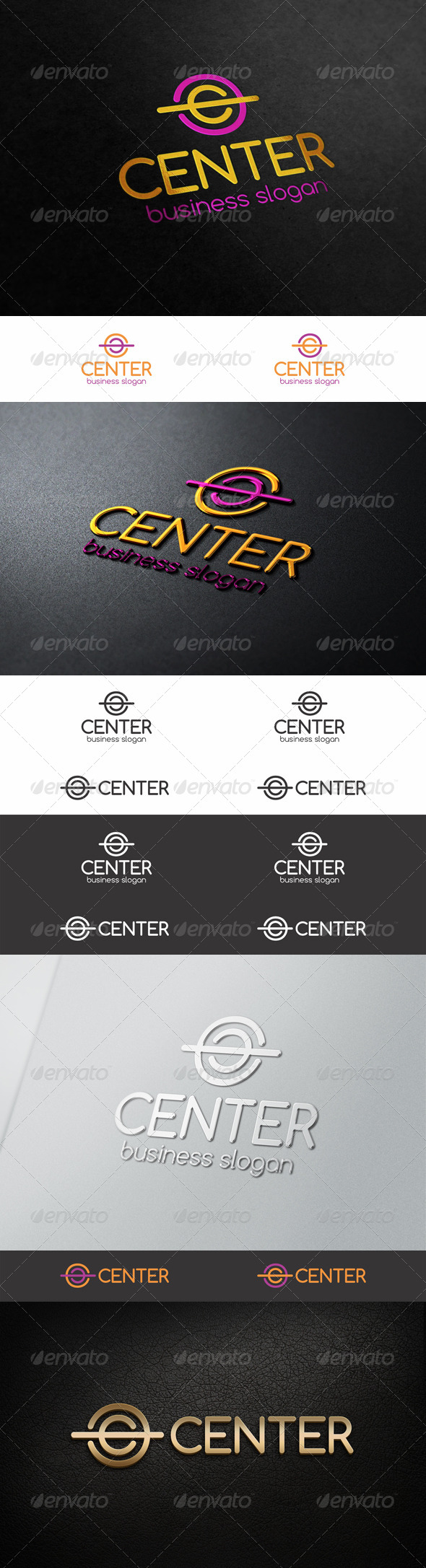 Creative Center C Letter Logo