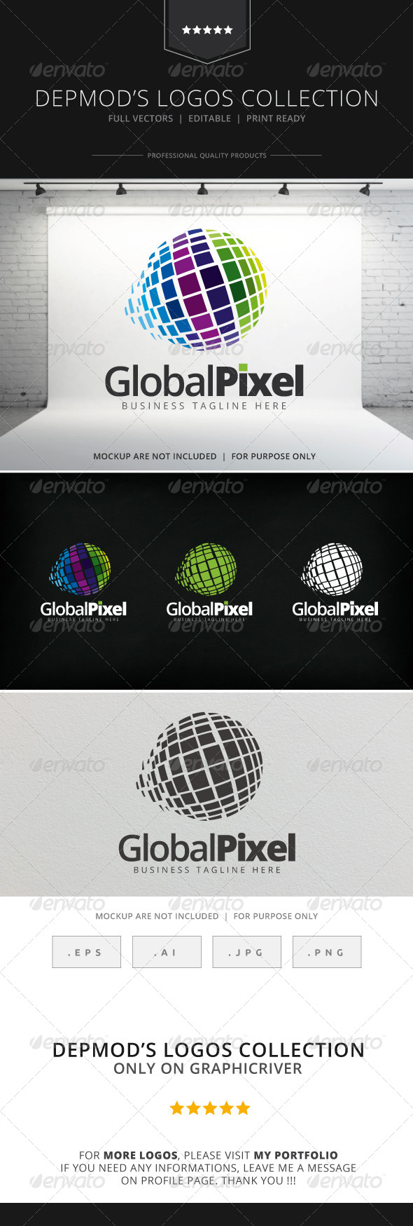 Global Pixel Logo