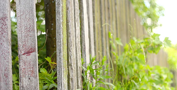Village Wooden Fence 4 alt