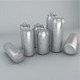 Beverage Cans In 3 Sizes - 3DOcean Item for Sale