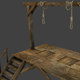 Low Poly: Gallows - 3DOcean Item for Sale