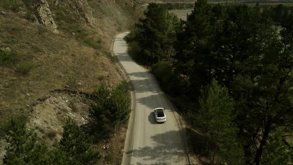 Movement By Car on an Unpaved Road