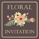 Floral Wedding Invitation Set - GraphicRiver Item for Sale