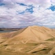Panoramic View From Above on a Sandy Desert - VideoHive Item for Sale