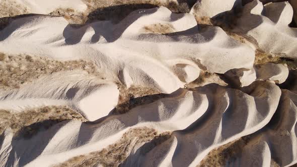 Aerial View Cappadocia Landscape