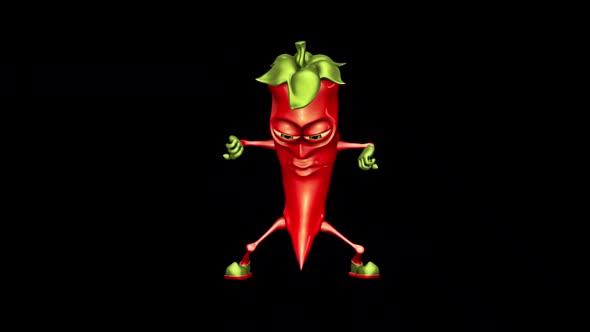 Bitter Pepper  Looped Dance with Alpha Channel and Shadow alt
